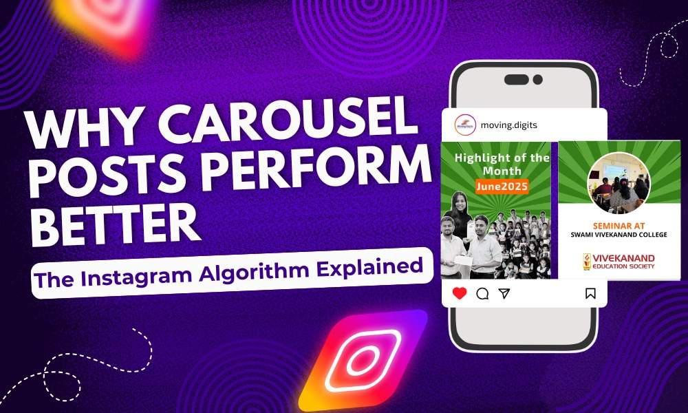 Why carousels perform better than videos on Instagram and LinkedIn